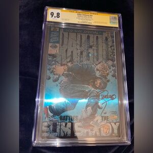 SOLD!! ORBIT: EMINEM 2024 NYCC METAL EXCLUSIVE CGC SS 9.8 Signed STERANKO 48/50